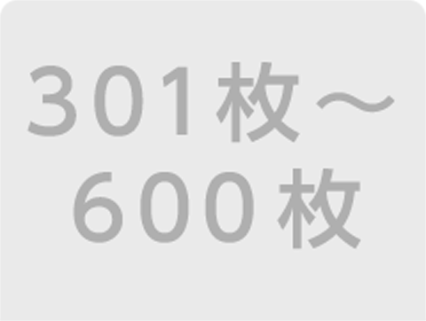 301枚〜600枚